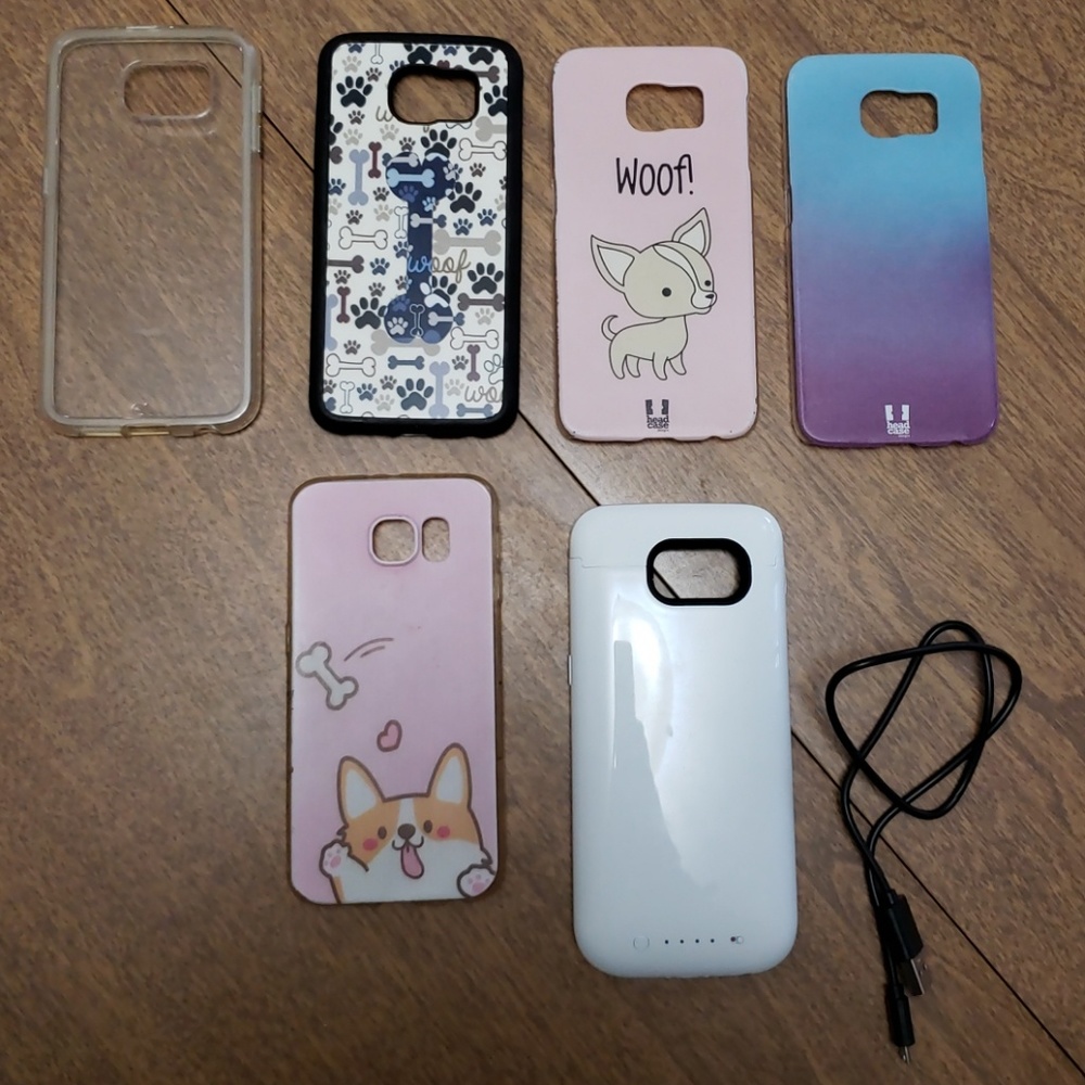 Lot of 6 Samsung Galaxy S6 cases Mophie